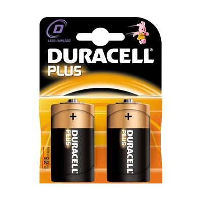 Элемент питания DURACELL LR20 BP2 P