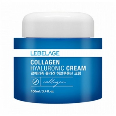 Lebelage Крем для лица коллагеновый с гиалуроном / Collagen Hyaluronic Cream, 100 мл