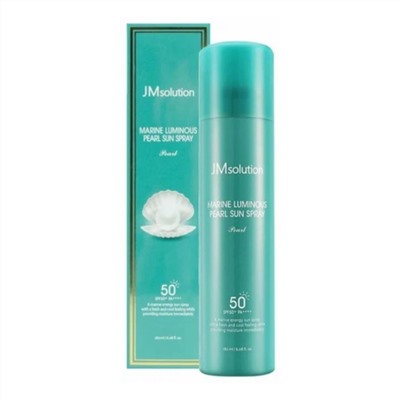 JMsolution Солнцезащитный спрей с экстрактом жемчуга / Marine Luminous Pearl Sun Protection Sun Spray SPF50+PA+++, 180 мл