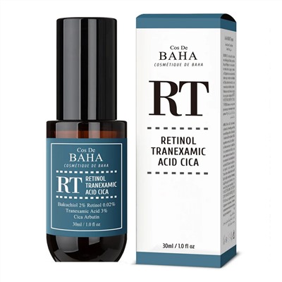 Cos De Baha Сыворотка для лица от пигментации с транексамовой кислотой / Retinol Tranexamic Serum (RT), 30 мл