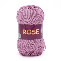 Rose 4258 100%хлопок двойн.мерсер-ции 50г/150м (Индия),  сиреневый