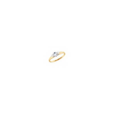 Кольцо из золота со Swarovski Zirconia, 81010385