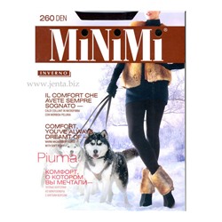 Minimi Piuma 260XL, колготки из микрофибры с флисом