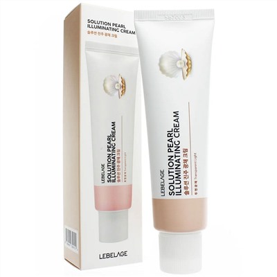 Lebelage Крем для лица с пептидами и экстрактом жемчуга / Solution Pearl Illuminating Cream, 50 мл