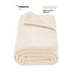 Махровая простыня 185Х210 Happy Fox Home