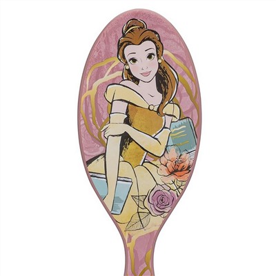 Wet Brush Расческа для спутанных волос / Original Detangler Disney Elegant Princess Belle BWRDISEPBE, розовый