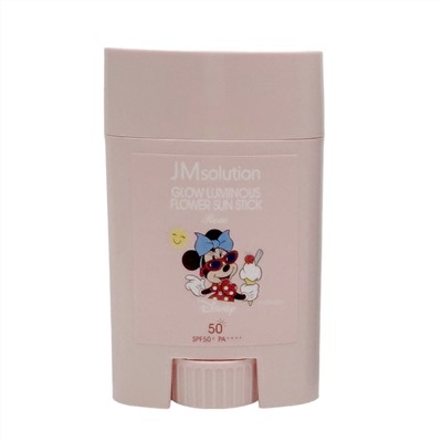 Jmsolution Солнцезащитный стик с экстрактом розы / Glow Luminous Flower Light Sun Stick SPF50+PA++++ Disney Minnie, 21 г