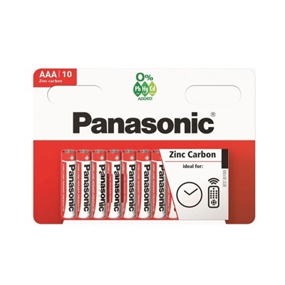 Panasonic Zinc Carbon R03 BL10промо