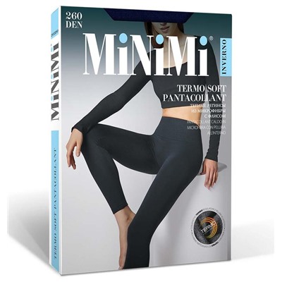 Minimi TermoSoft 260 Pantacollant, леггинсы из микрофиб. с флисом