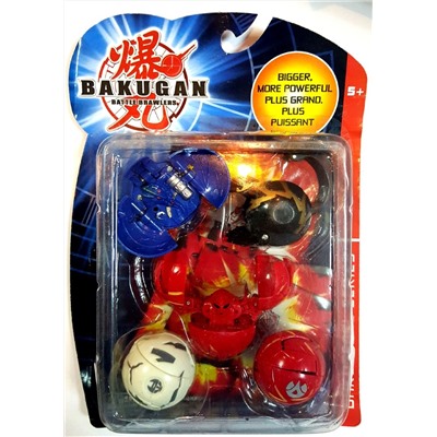 YS015\9005 Набор Bakugan (5шт)4см