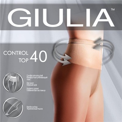 Колготки Giulia CONTROL TOP 40