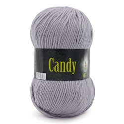 Candy 2531  100% шерсть 100г 178м,  серебро