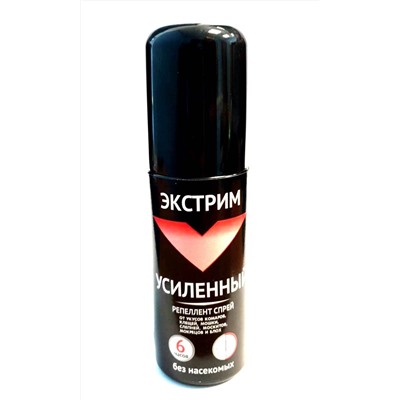 Спрей ЭКСТРИМ ЧЁРН.клещ,ком.6ч 100м