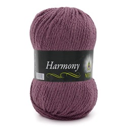 Harmony 6329 45%шерсть,  55%акрил 100г/110м,  пыльная роза