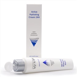 Aravia Крем для лица активное увлажнение / Active Hydrating Cream 24H, 100 мл