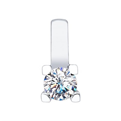 Подвеска из серебра со Swarovski Zirconia, 89030016