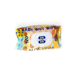 Меуле влаж.салф WET Wipes baby 120ш