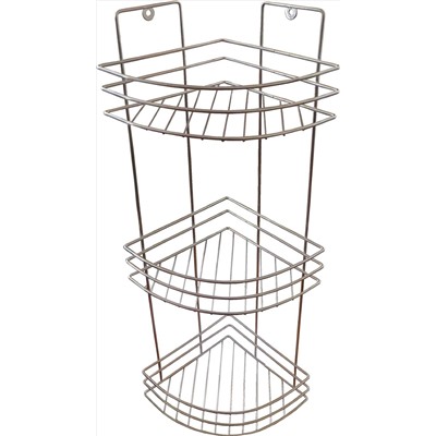 Полка хром угловая 3-х ярусная ПУ-3