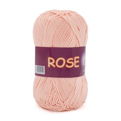 Rose 3904 100%хлопок двойн.мерсер-ции 50г/150м (Индия),  светло-розовый