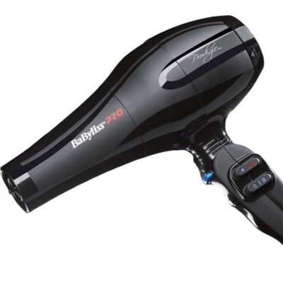 BaByliss Профессиональный фен / PRO Prodigio ionic BAB6730IRE, черный, 2300 Вт